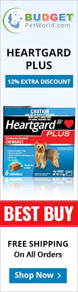 Heartgard Plus is popular monthly treatment to control heartworm infection and provide total protection against heartworm disease to dogs. The tasty flavored chew is effective in eliminating hookworm and roundworm from dog’s system.