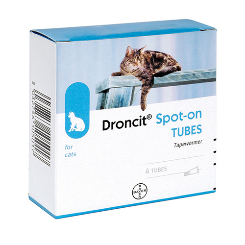 Droncit Spot On For Cats For Cats 8 Pack