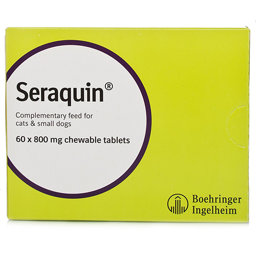 Seraquin For Small Dogs 800 Mg 60 Tablets