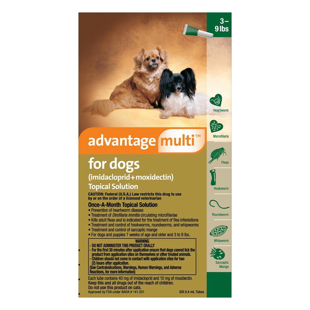 Advantage multi hot sale heartworm treatment