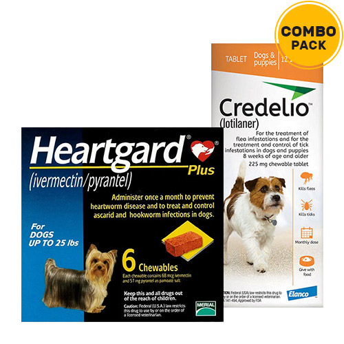 Credelio + Heartgard Plus Combo Pack for Dogs : Buy Credelio