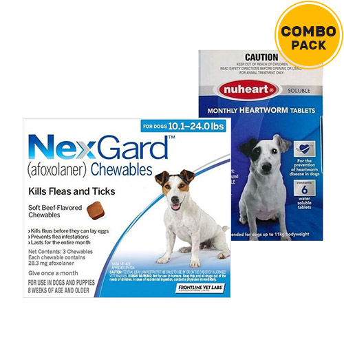 Nexgard + Nuheart Combo Pack for Dogs: Buy Nexgard + Nuheart Combo Pack ...