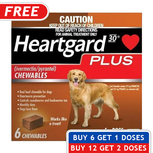 Heartgard Plus for Dogs: Buy Heartgard Plus Chewable Tablets for Dogs